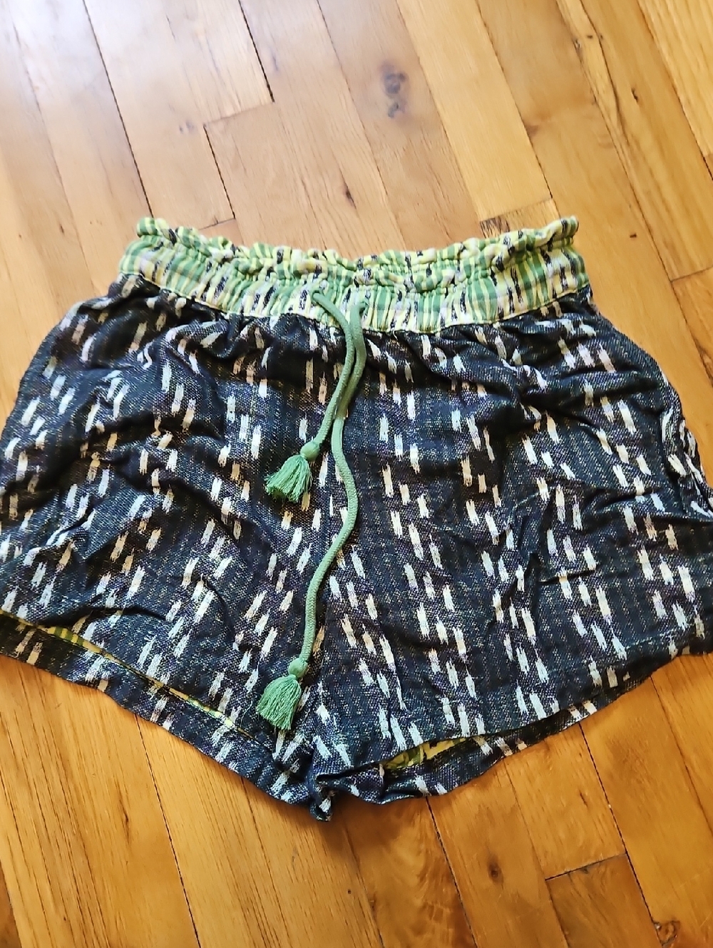 NWOT Aerie Boho, Western High Waisted Tassle Shorts